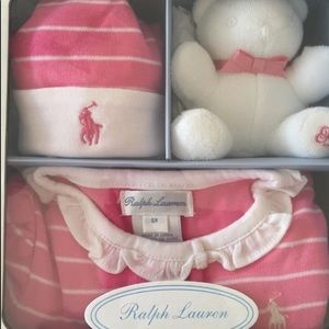 Beautiful Ralph Lauren baby girl gift set